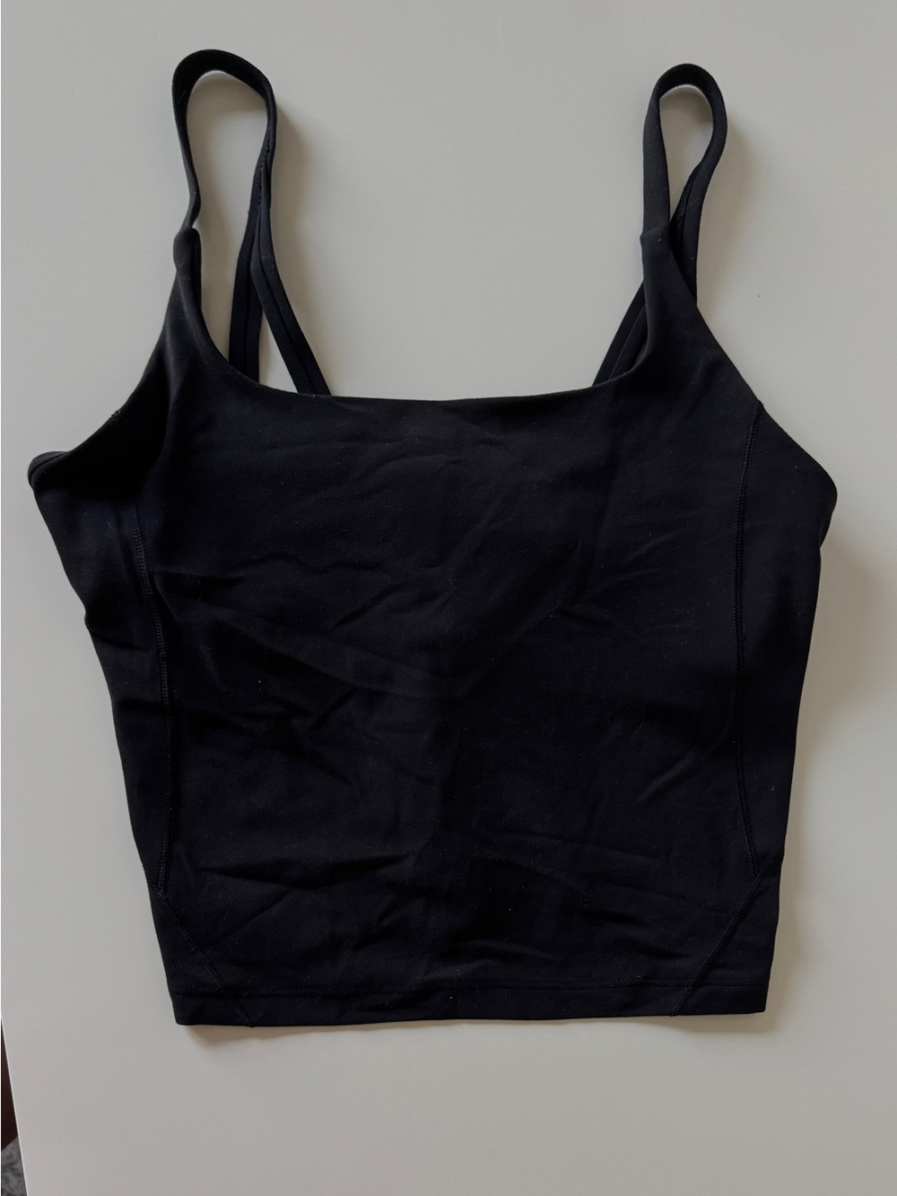 Lululemon Strappy Nulu Shelf Tank Top